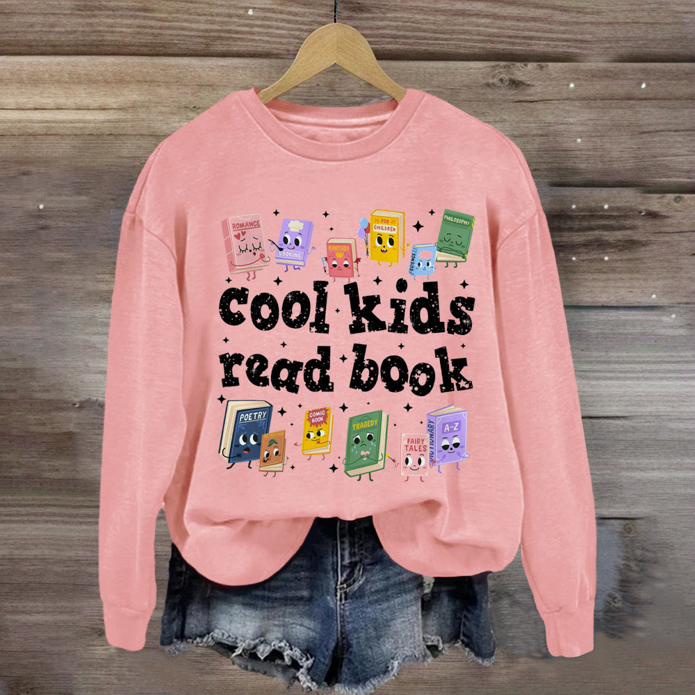 Cool Kids Read Book Sweatshirt