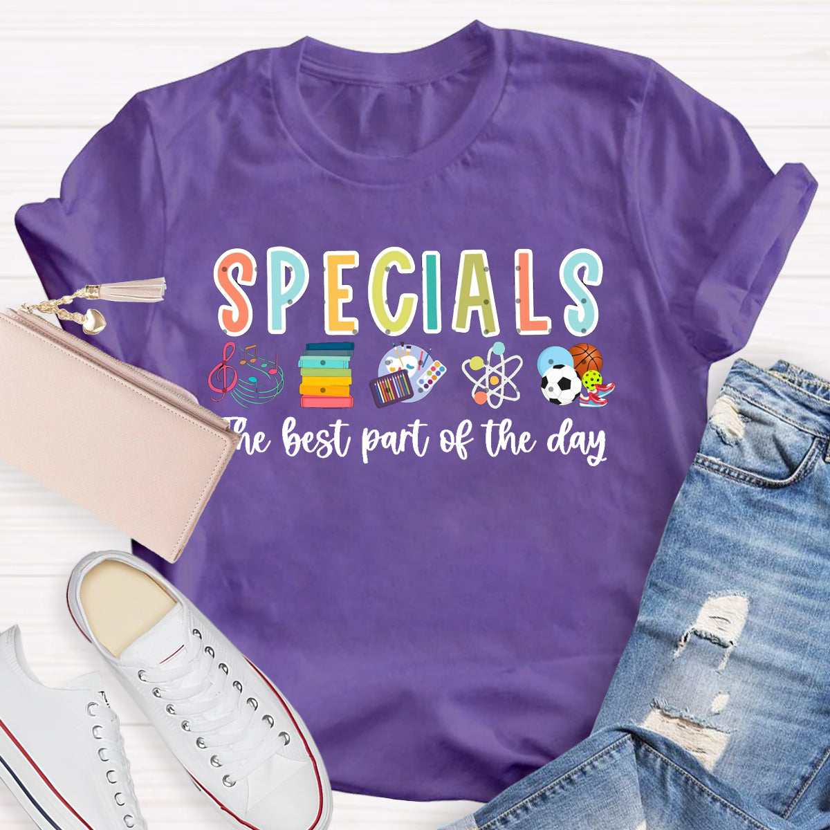 Specials The Best Part Of The Day Teacher T-Shirt