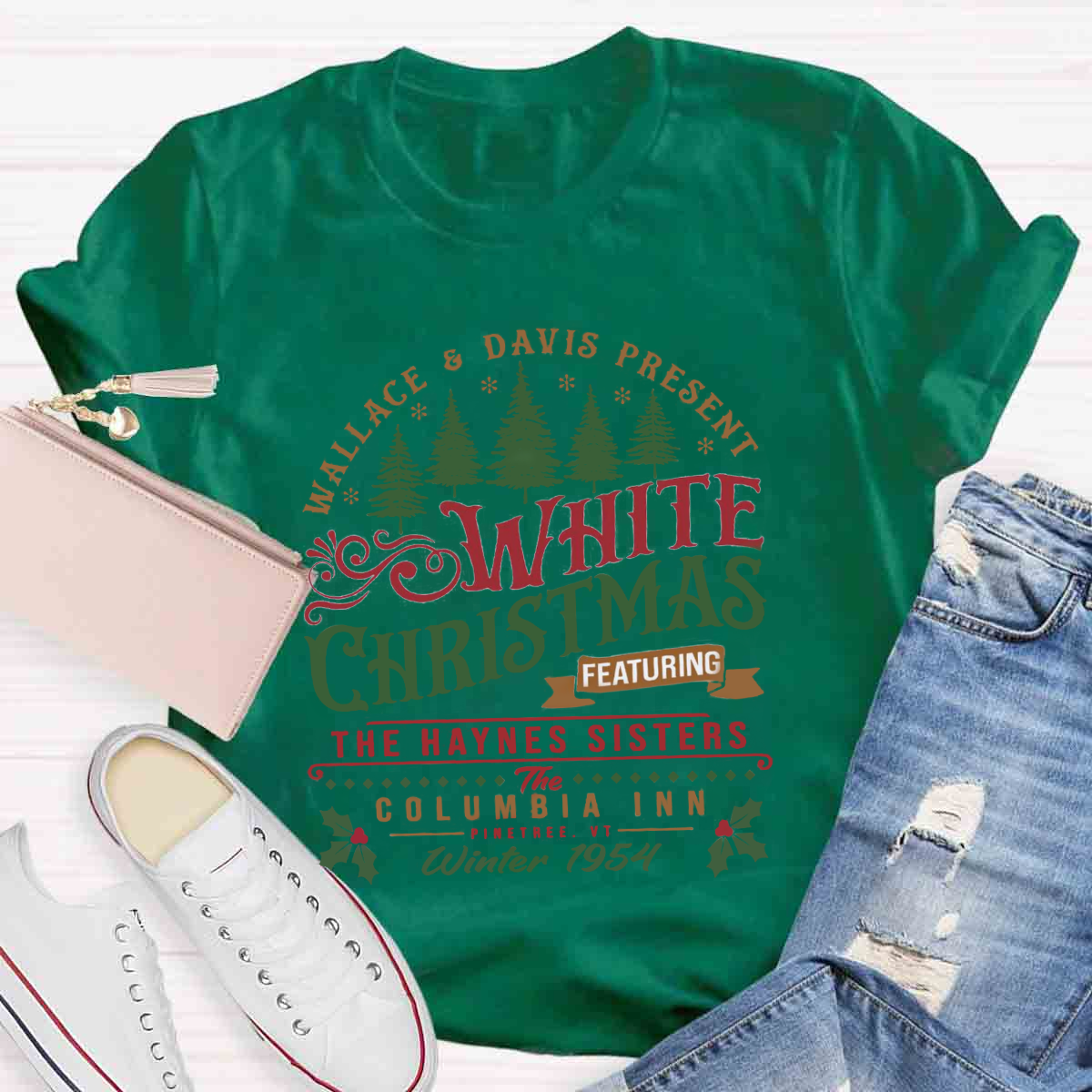 White Christmas Columbia Inn T-Shirt