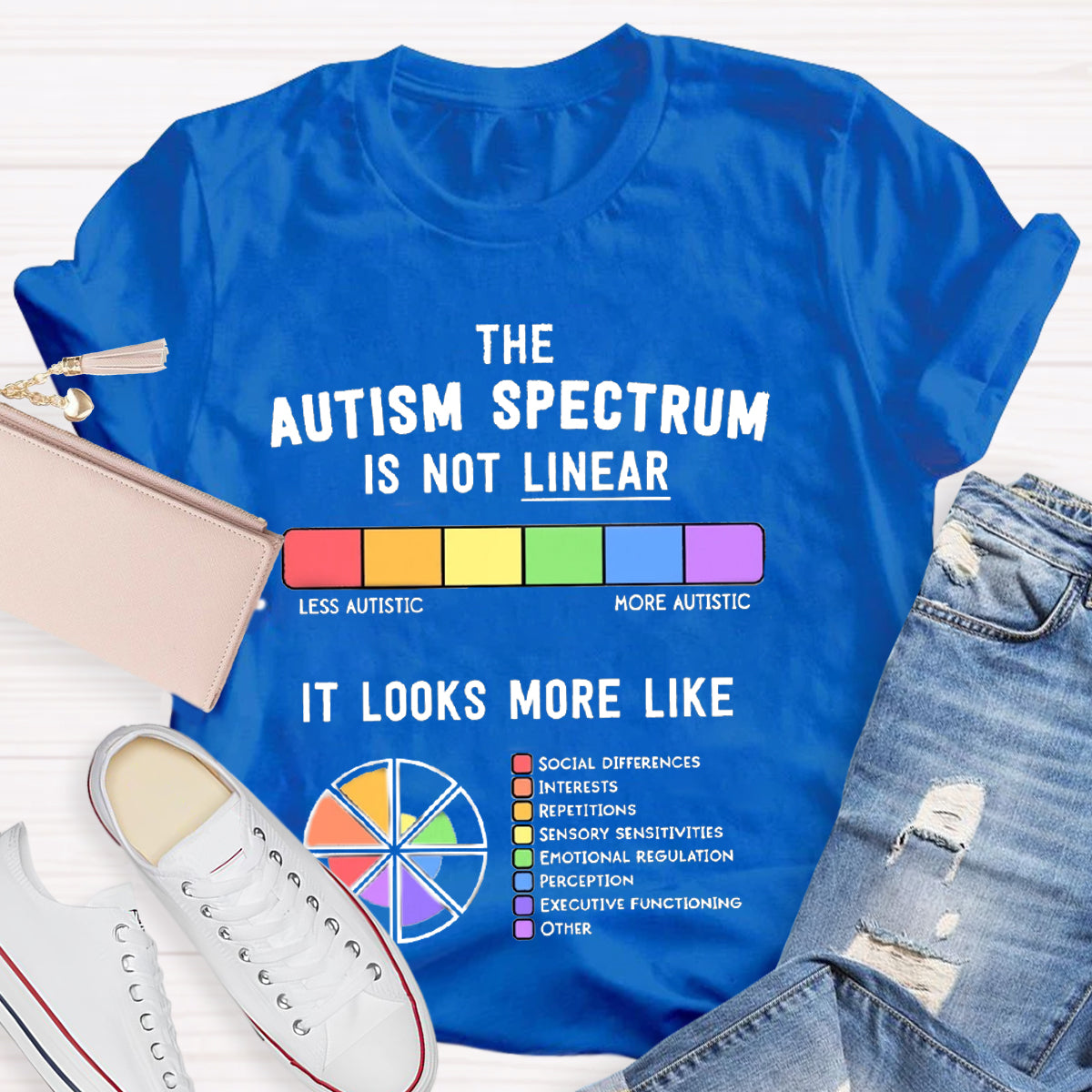 Autism Is A Spectrum Autism Awareness T-Shirt