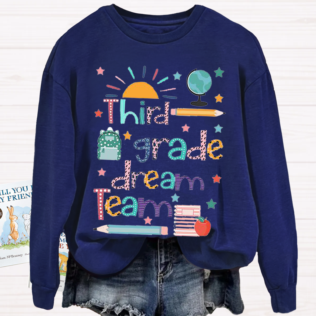 Personalized Grade Dream Team Sweatshirt