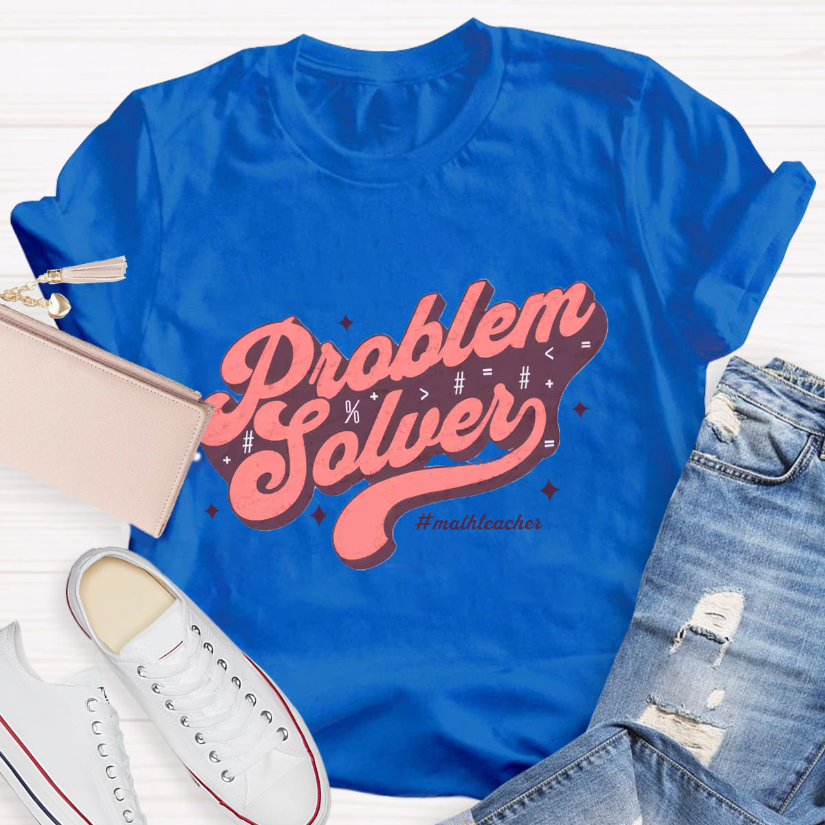 Problem Solver Math Teacher T-Shirt