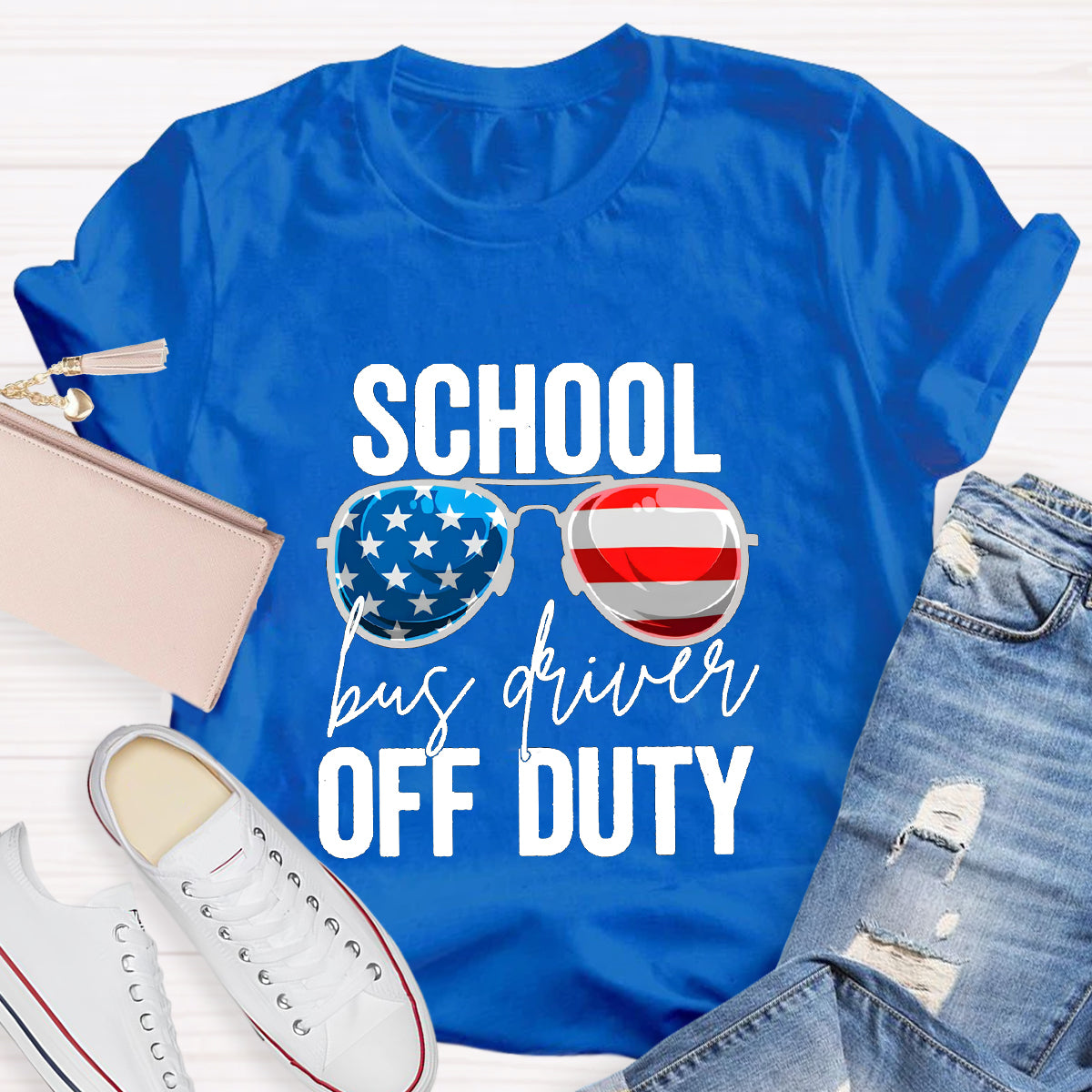 School Bus Driver Off Duty T-Shirt