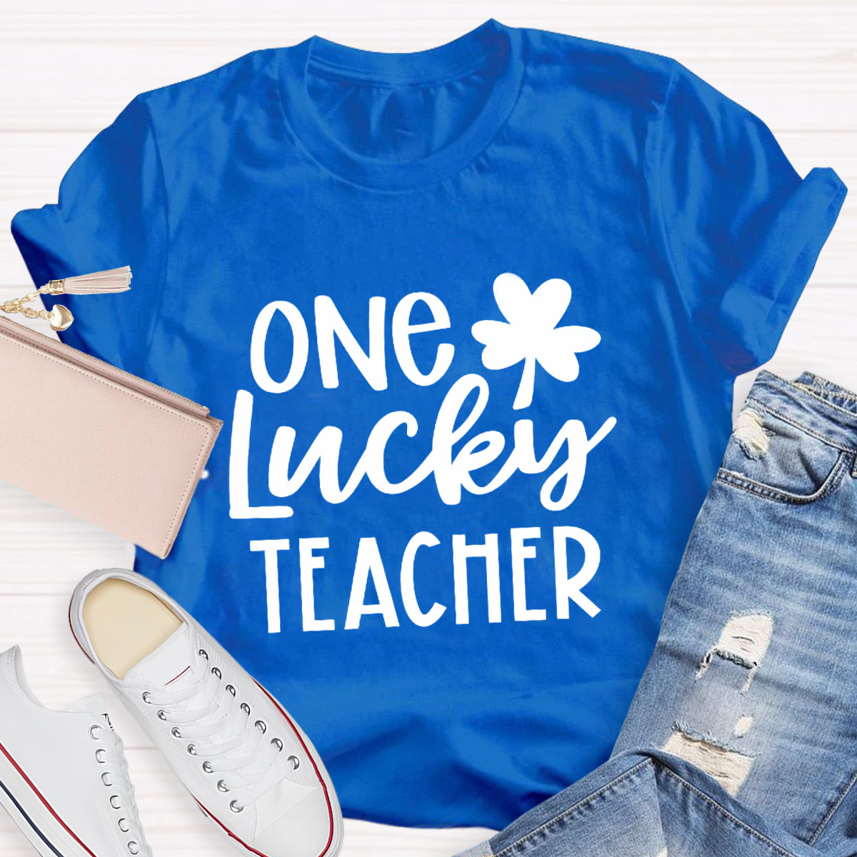 One Lucky Teacher T-Shirt