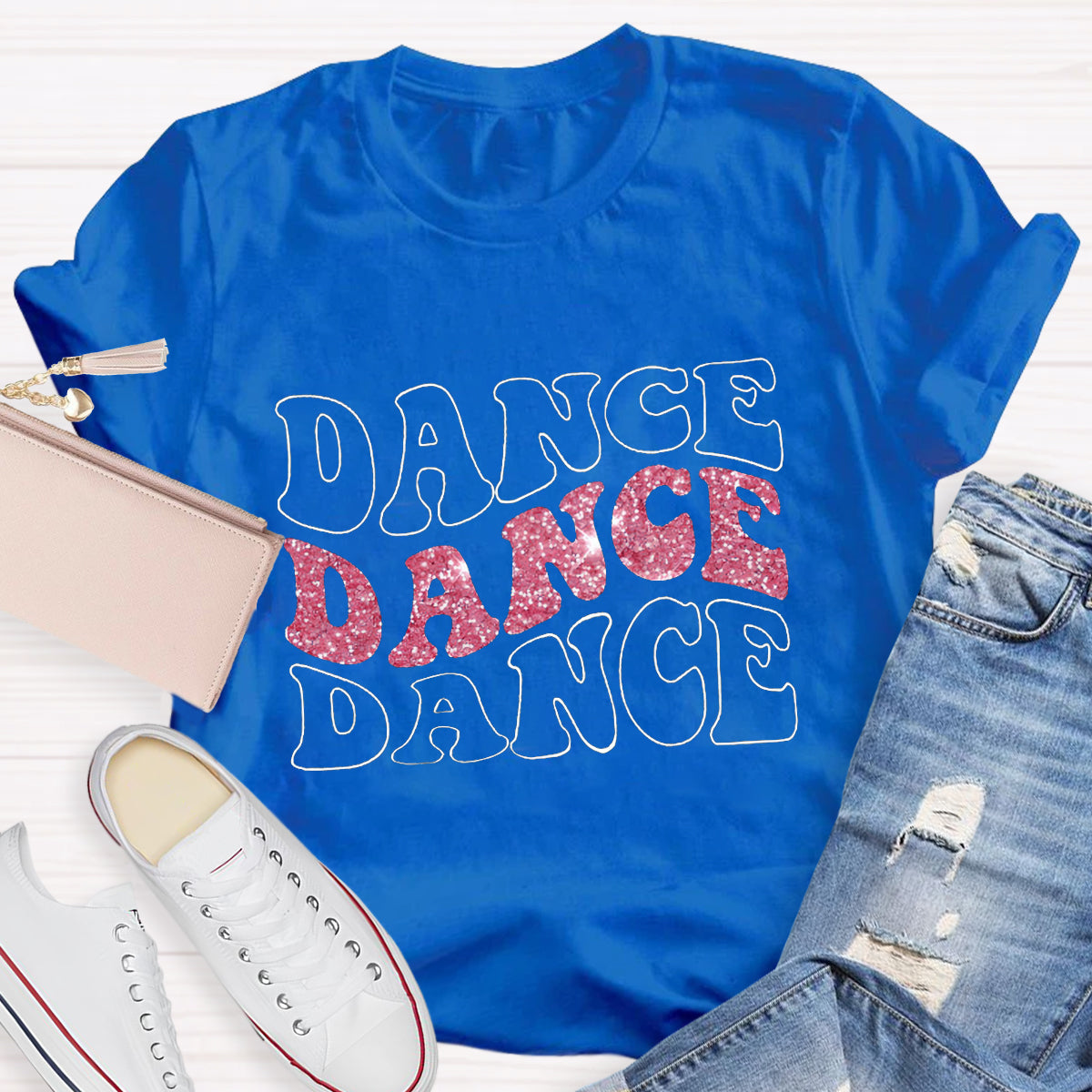Bling Biling Dance Dance Dance Teacher T-Shirt