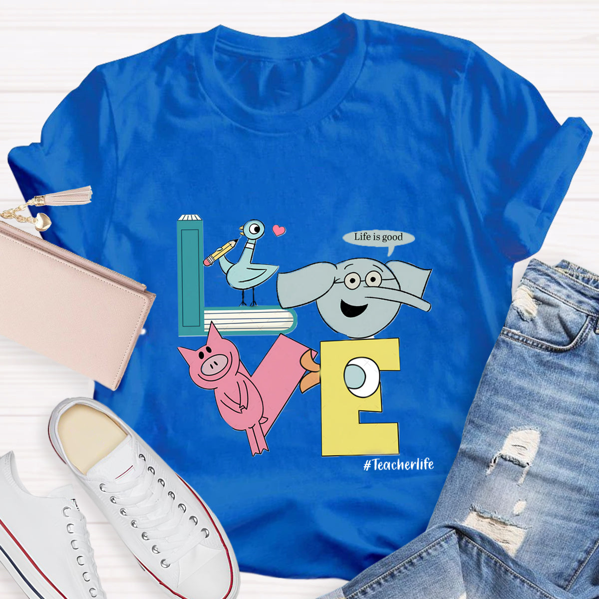 Teachers Life Is Good Lifestyle T-Shirt