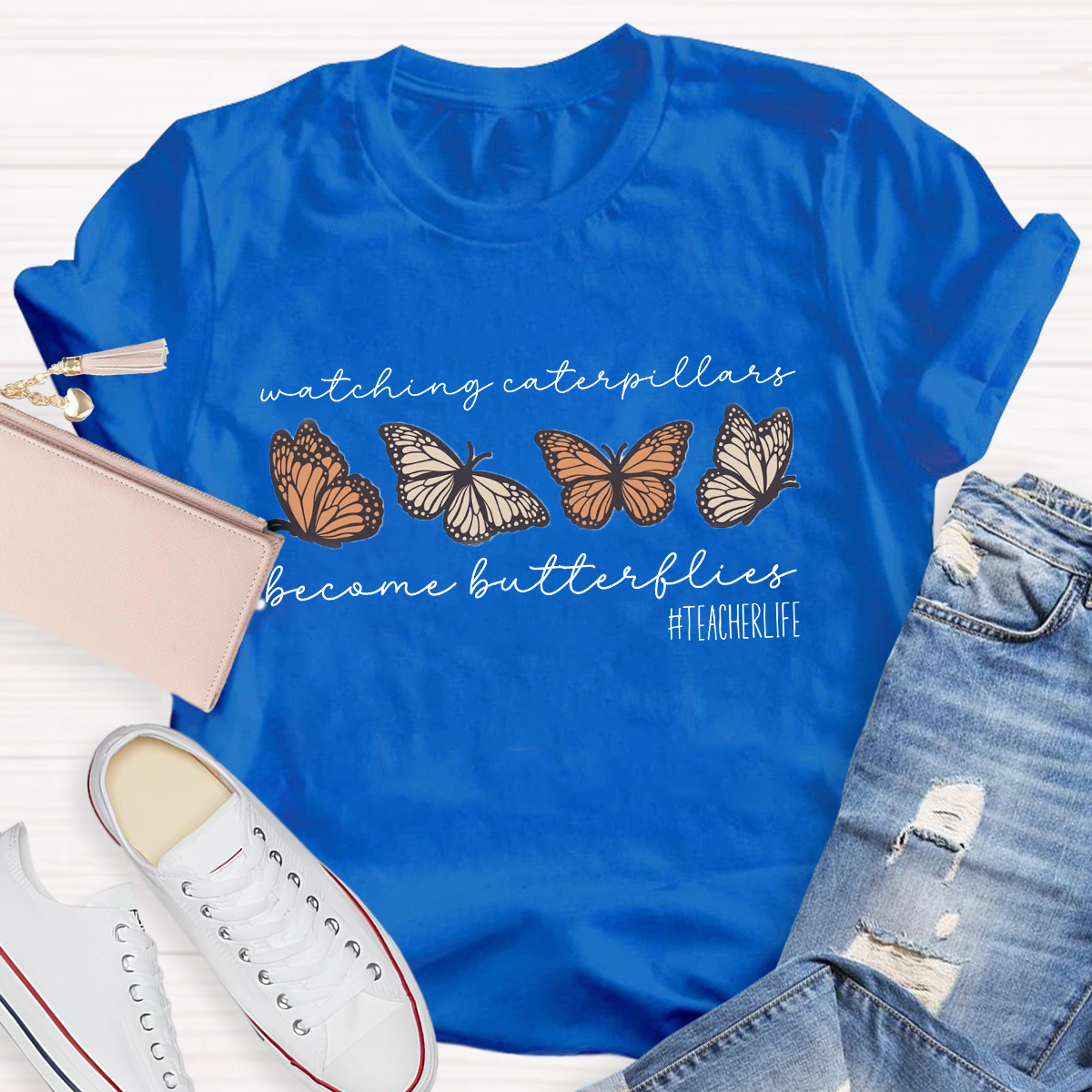 Watching Caterpillars Become Butterflies T-Shirt