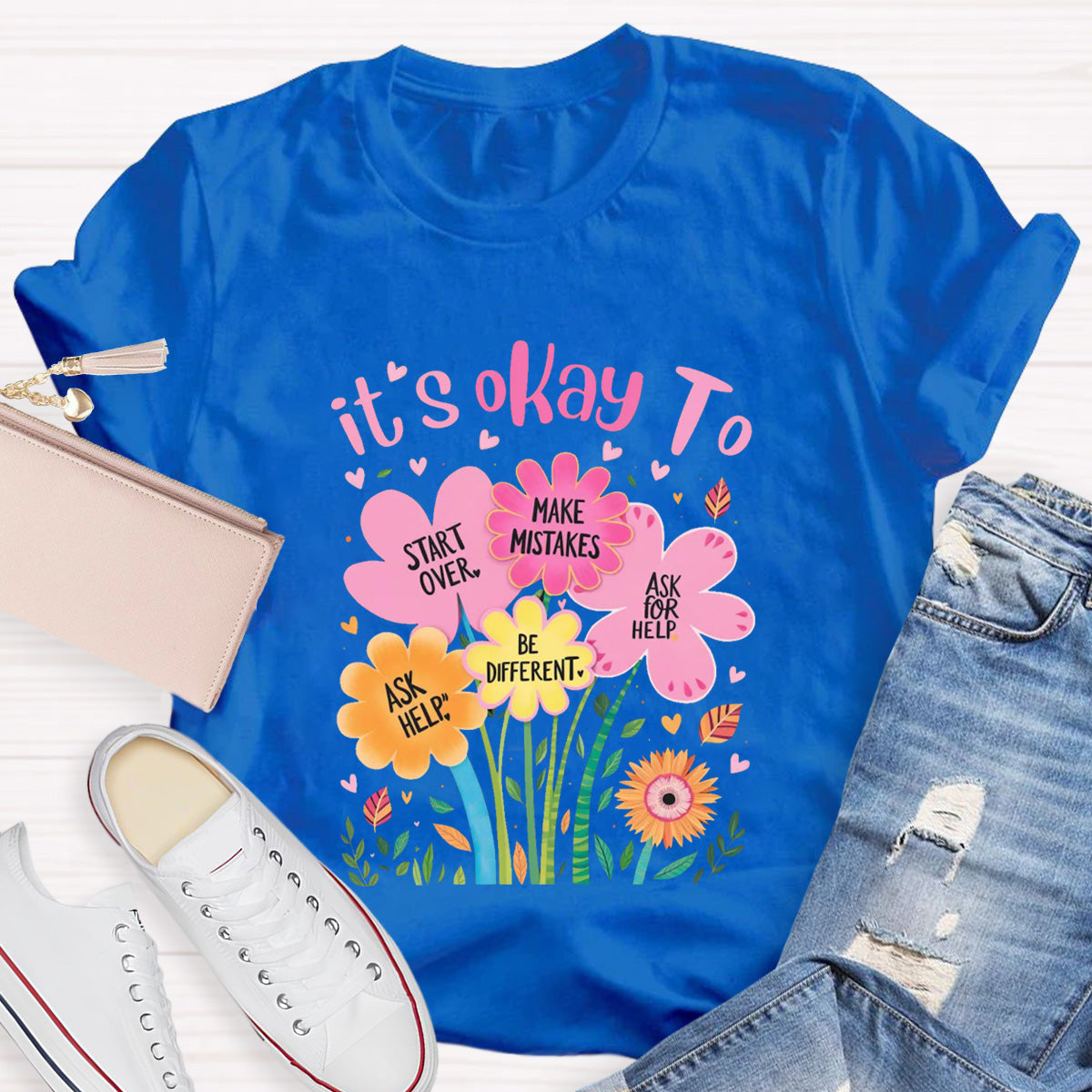 It's Okay To Be Different Teacher T-Shirt