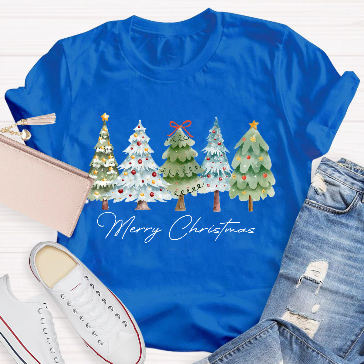 Merry Christmas Tree T-Shirt