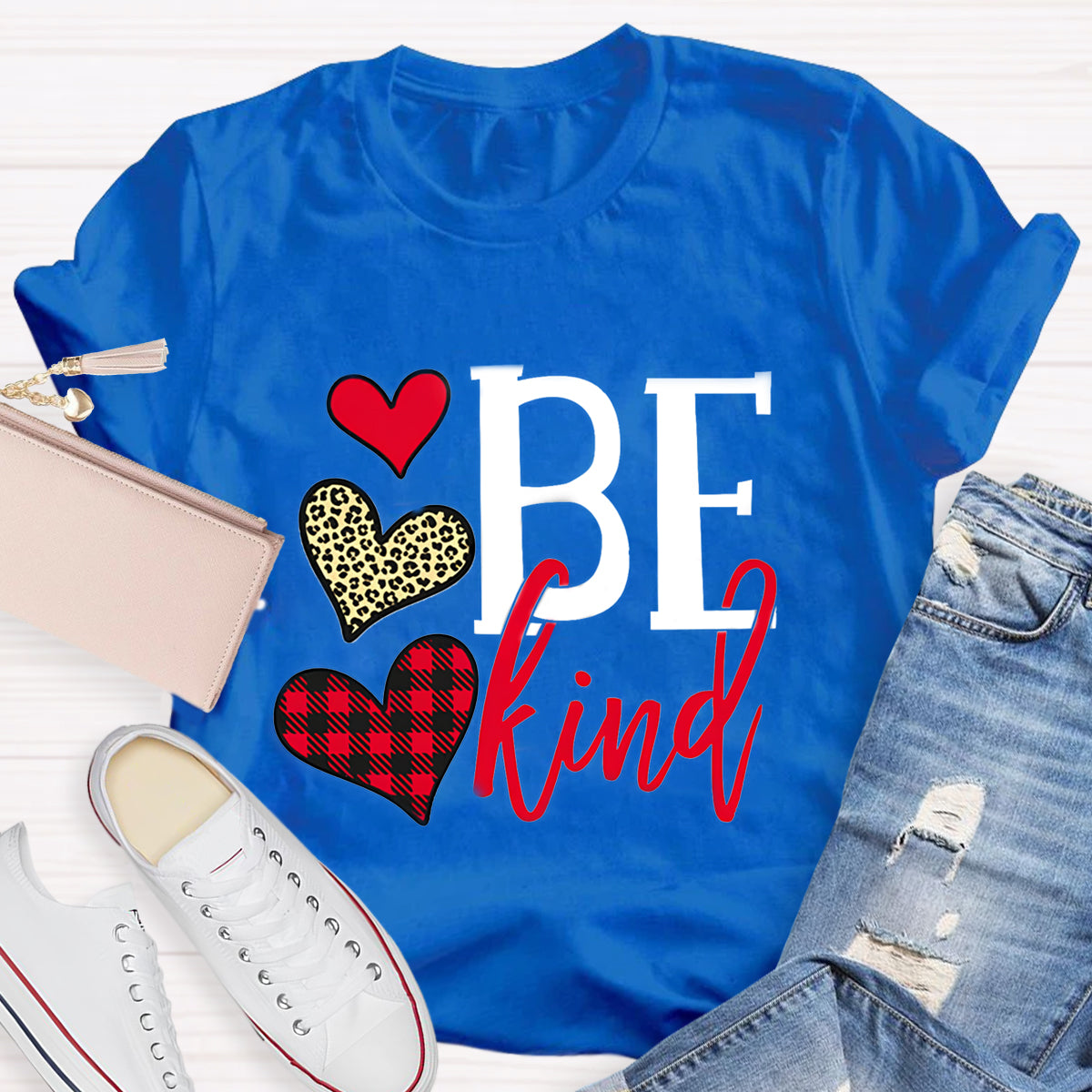 Red Heart Be Kind T-Shirt