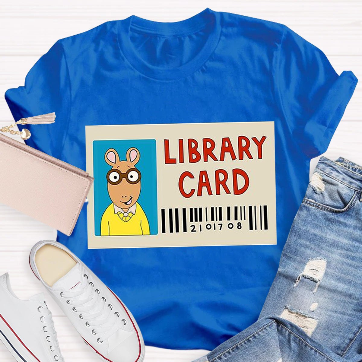 Arthur Library Teacher T-Shirt