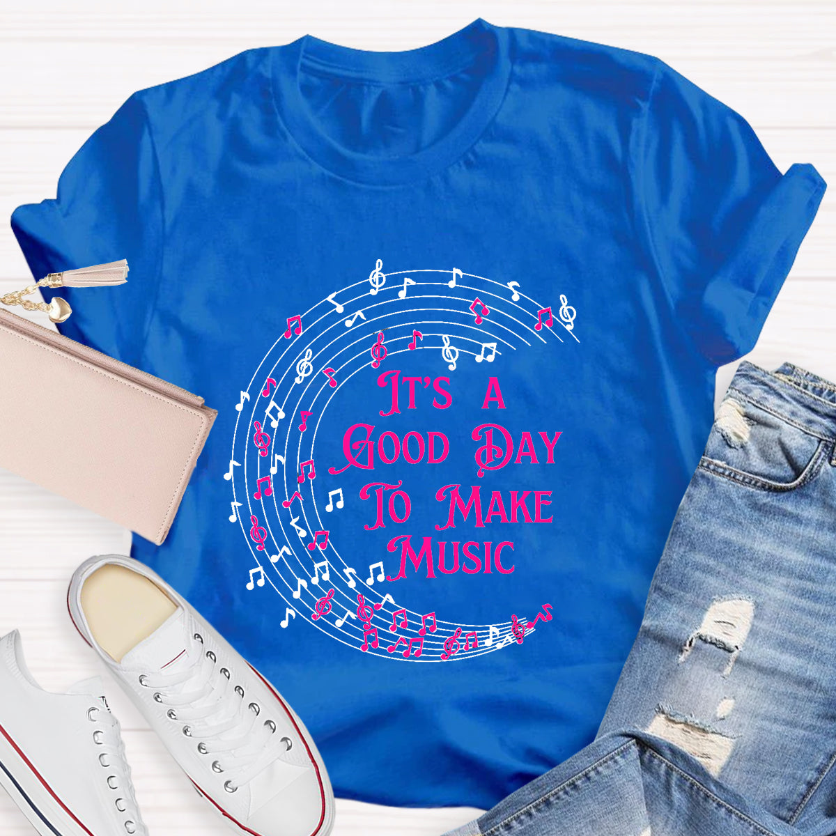 Musical Melody It's A Good Day To Make Music Teacher T-Shirt