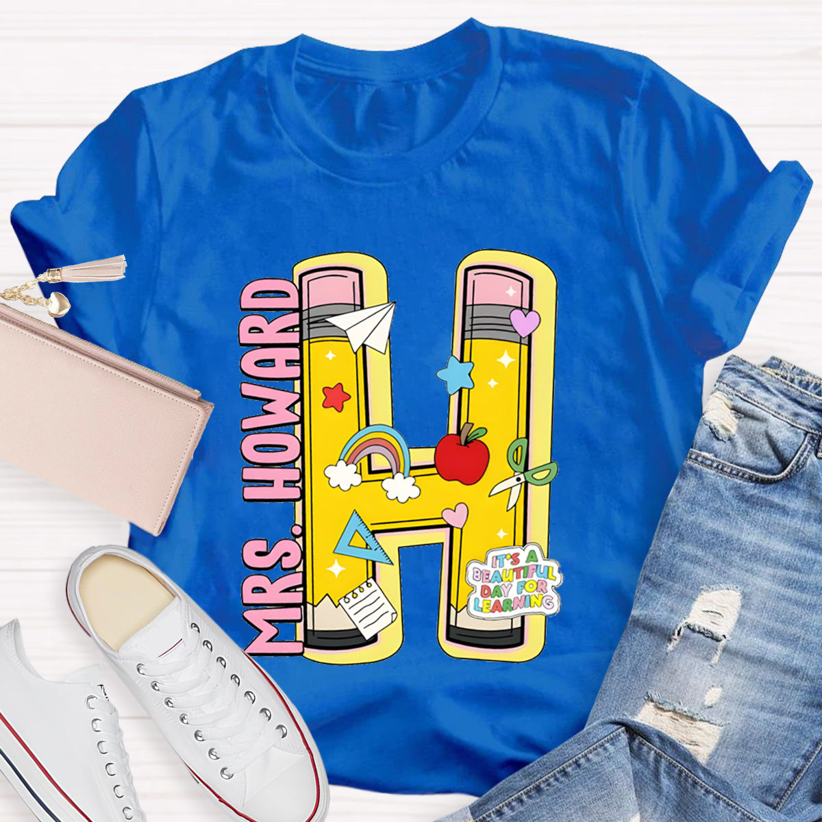 Personalized Teacher Name Mrs Howard T-Shirt