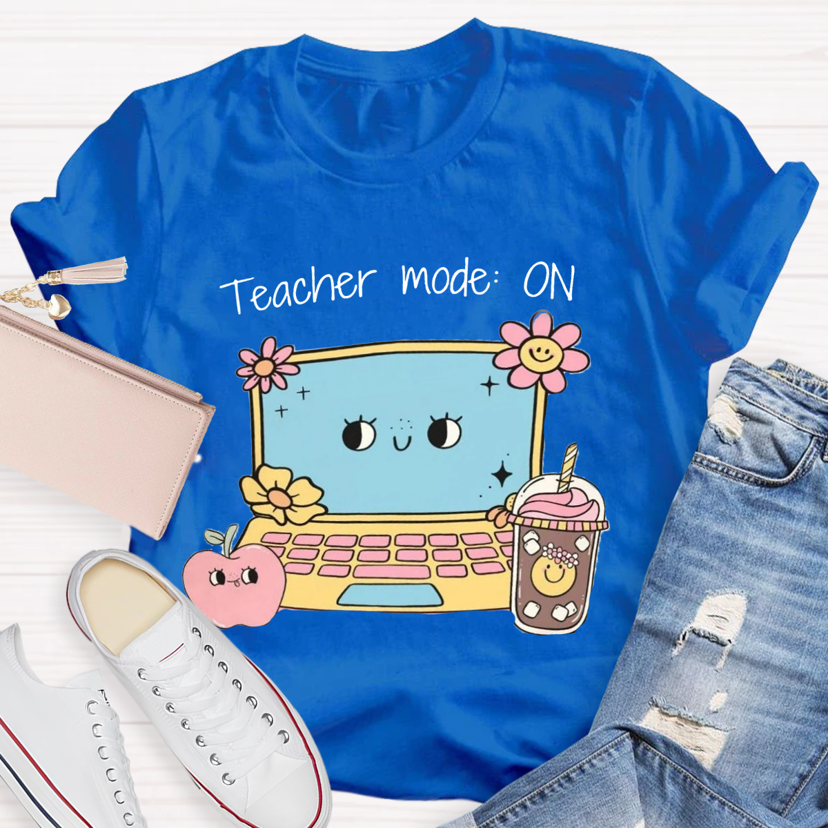 Teacher Mode On Computer Coffee T-Shirt