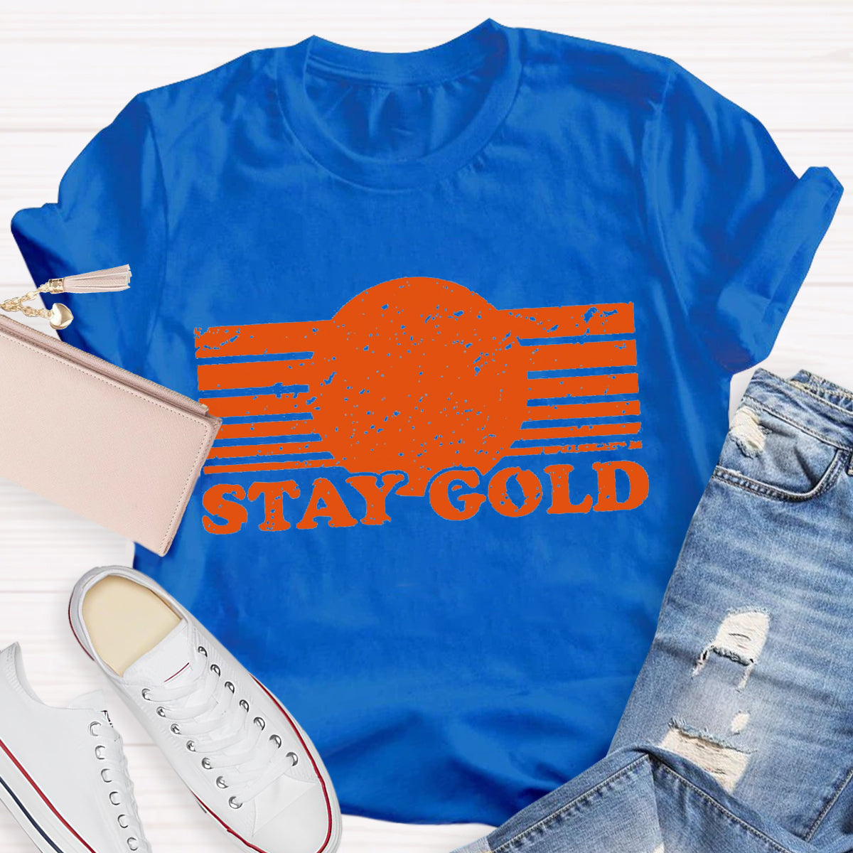 Stay Gold Teacher T-Shirt
