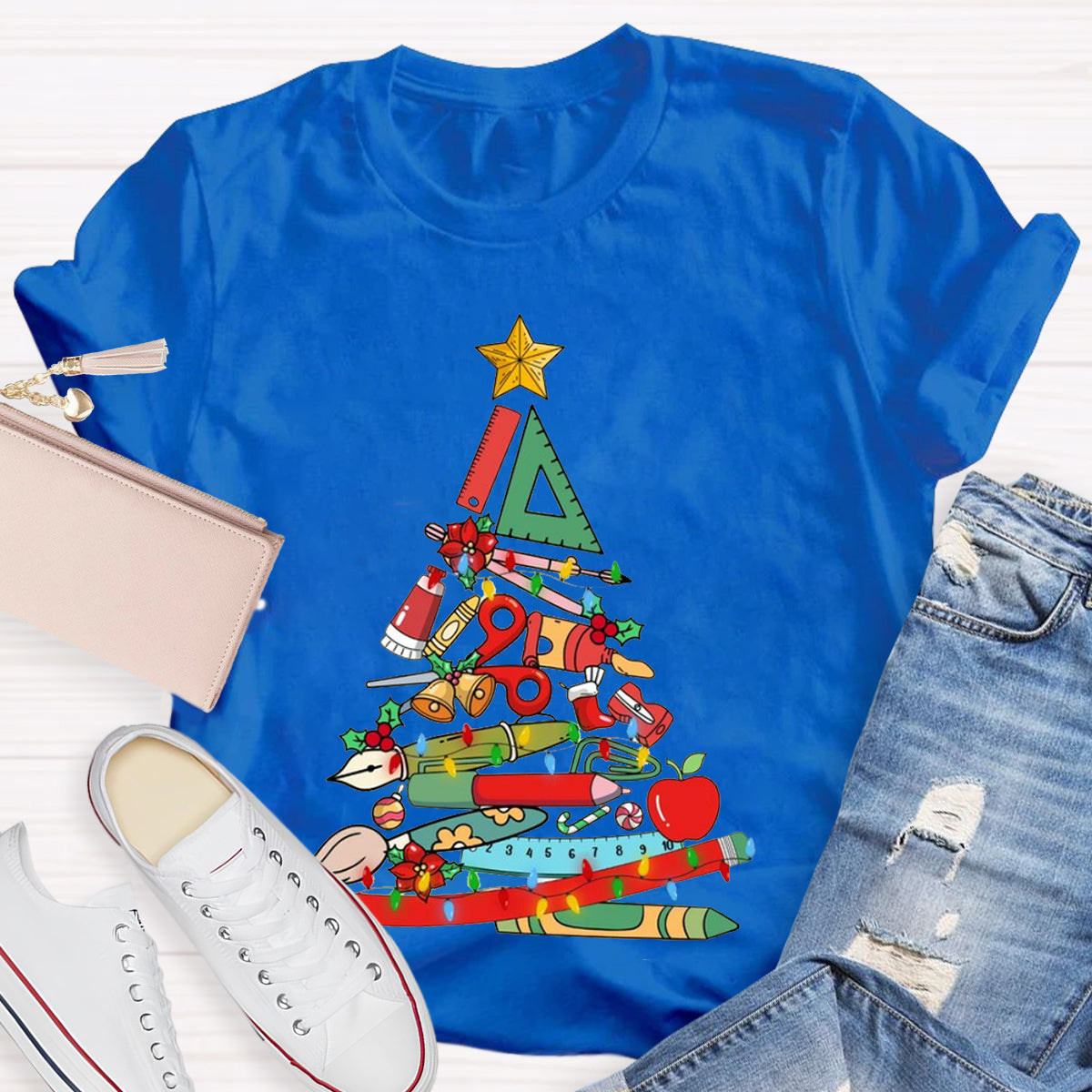 Teaching Aids Christmas Tree T-Shirt