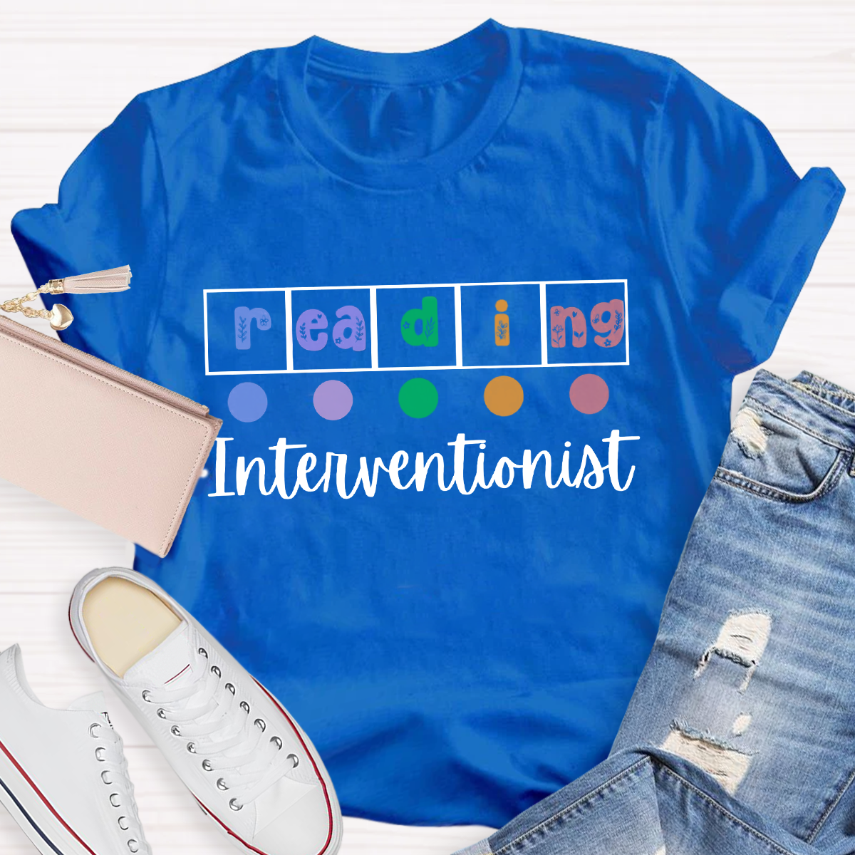 Reading Interventionist Teacher T-Shirt