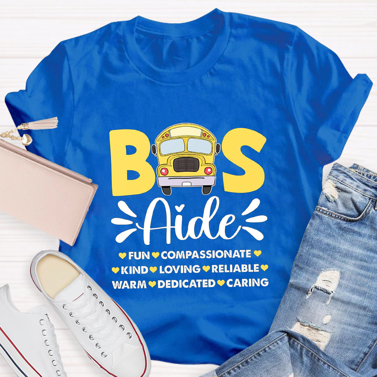 Bus Aide Fun Compassionate T-Shirt