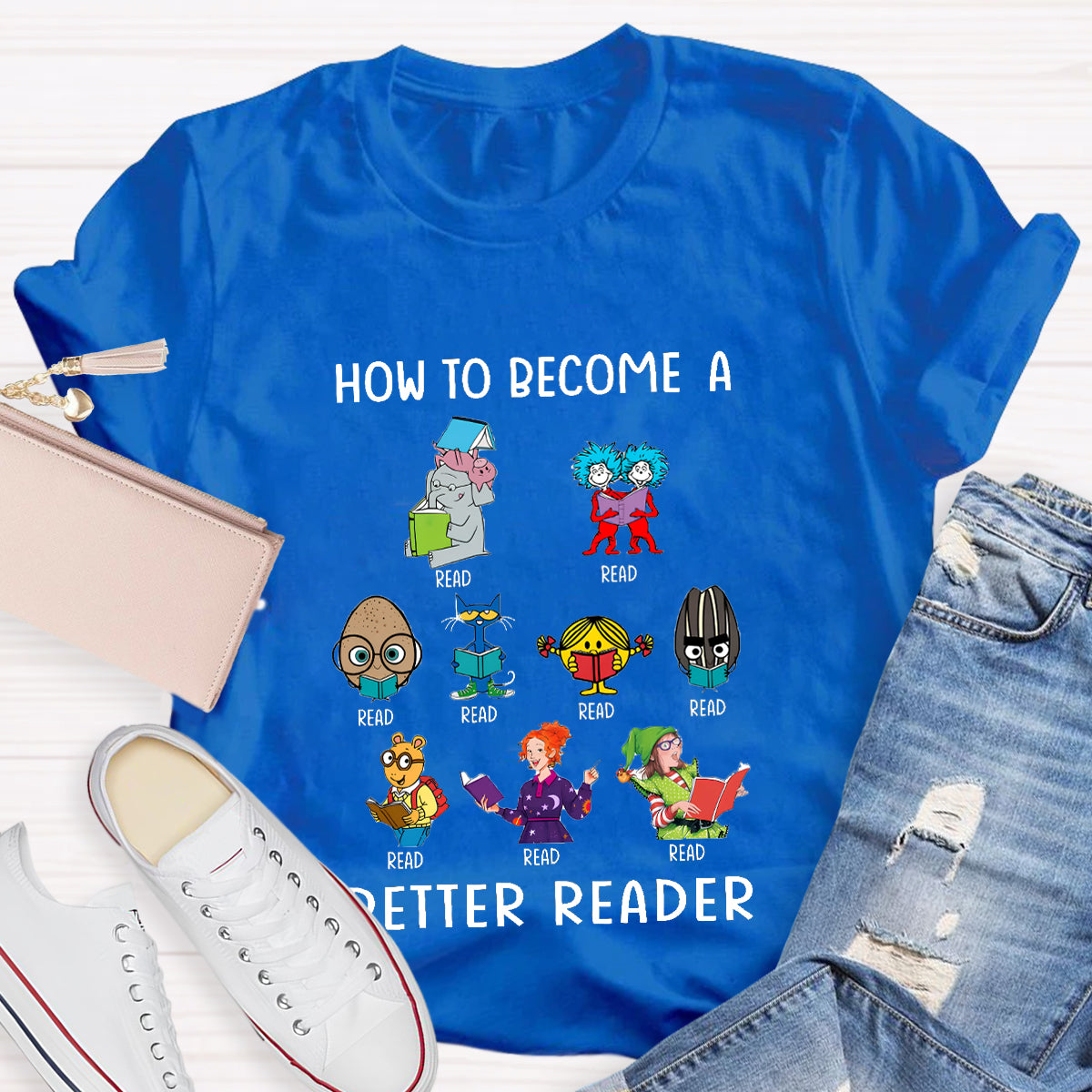 How To Become A Better Reader T-Shirt