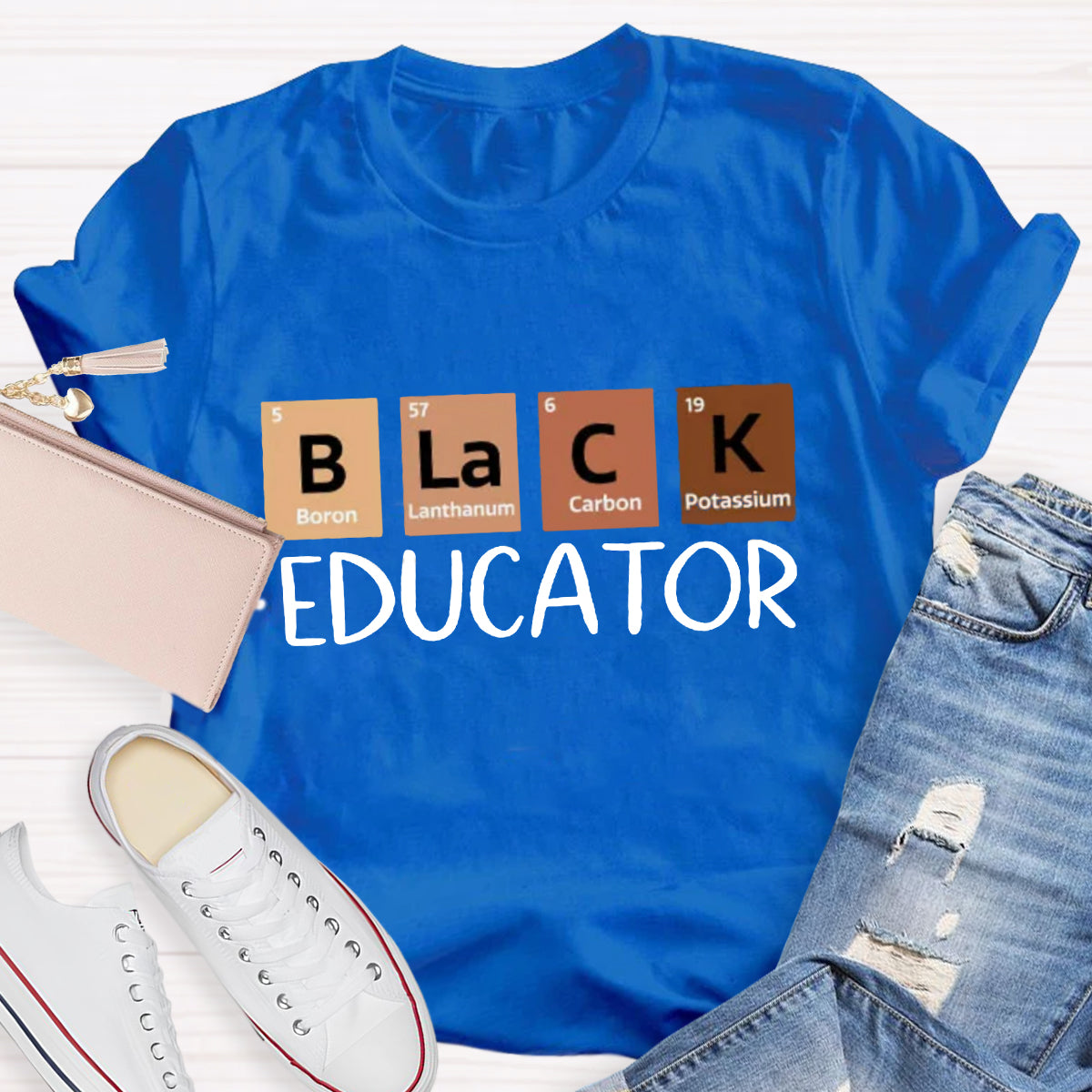 Black Educator Teacher T-Shirt