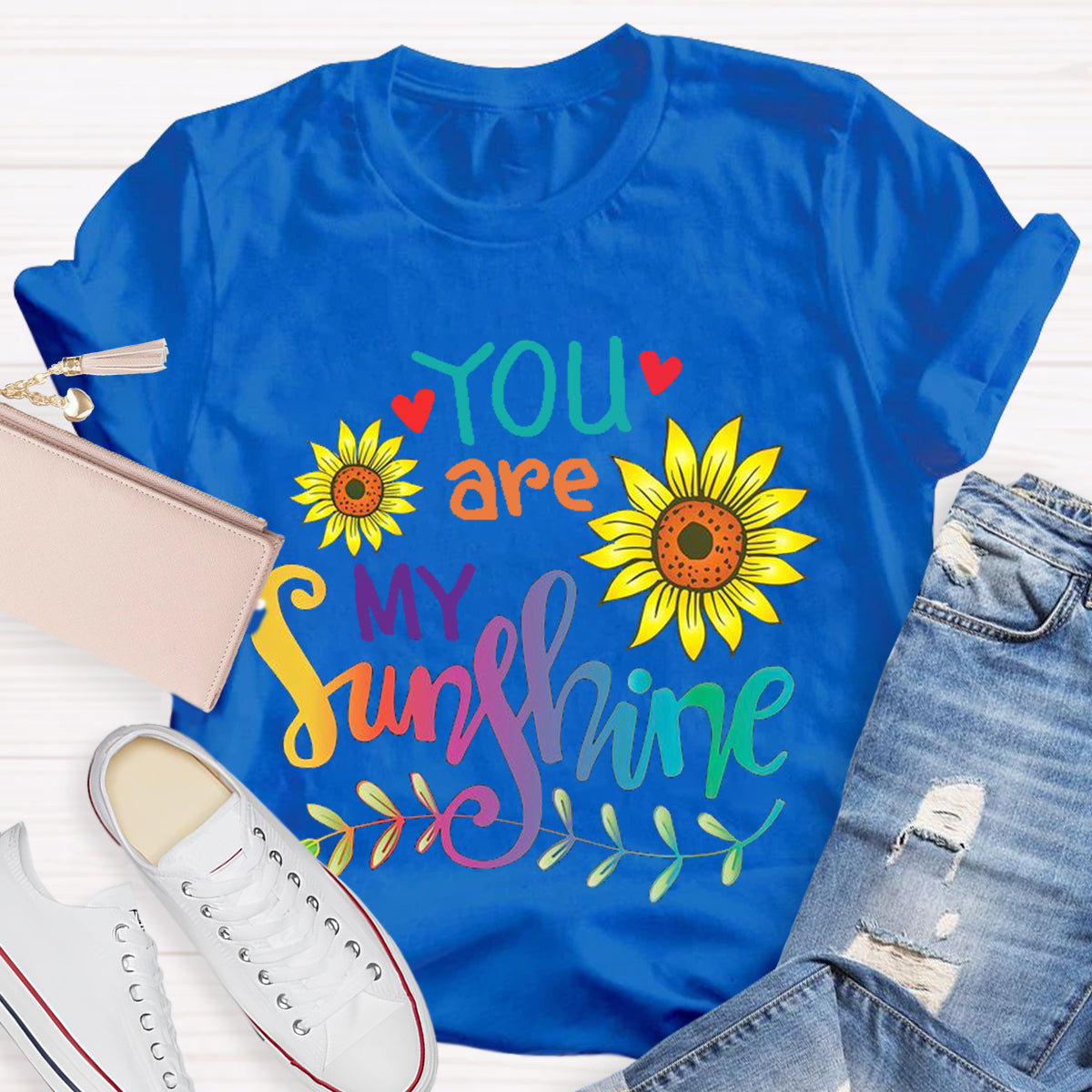 You Are My Sunshine Sunflower T-Shirt