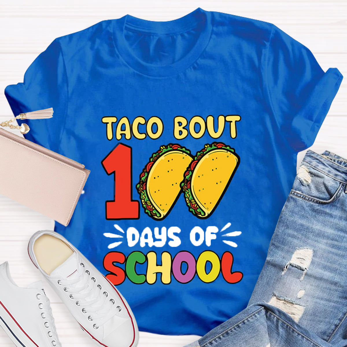 Taco Bout 100 Days Of School T-Shirt