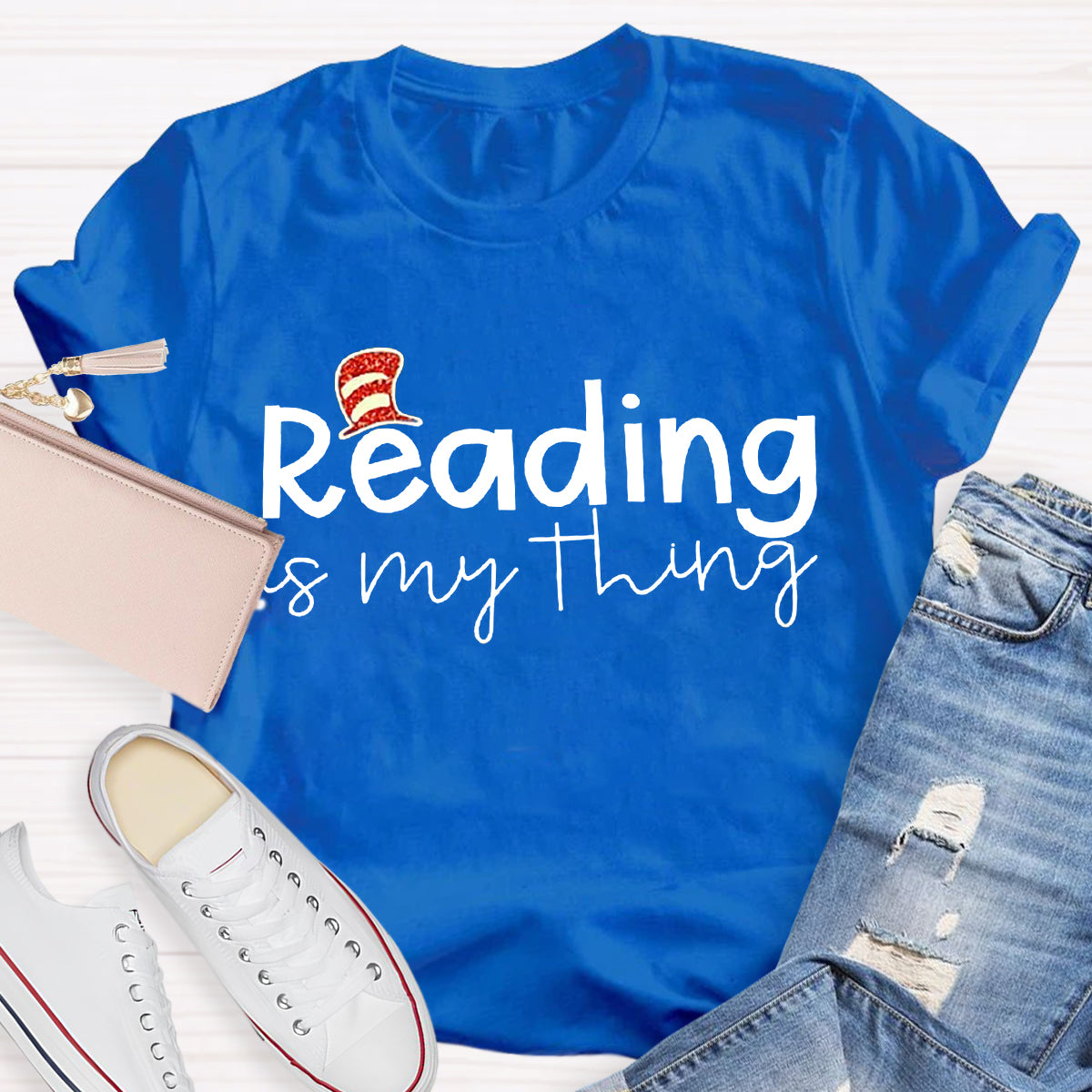 Reading Is My Thing Teacher T-Shirt