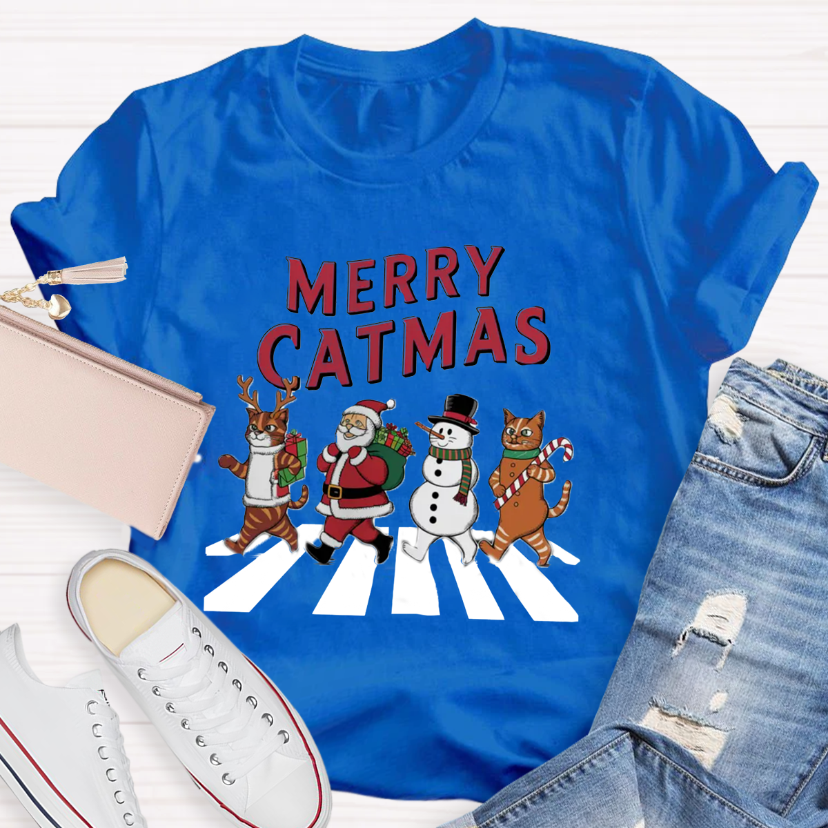 Merry Catmas T-Shirt