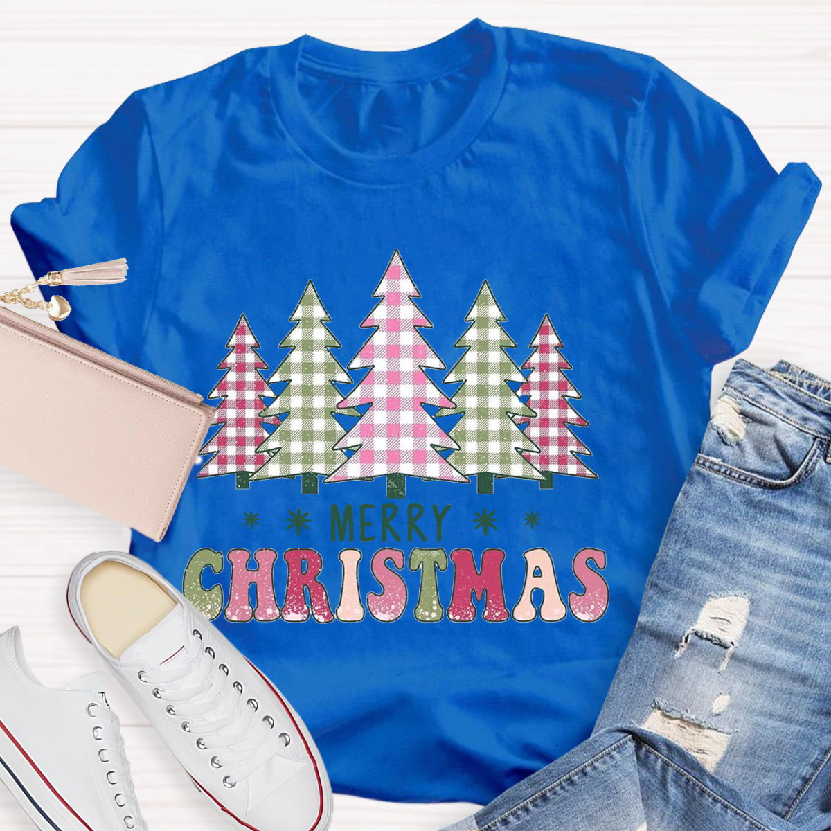 Coquette Merry Christmas Tree T-Shirt