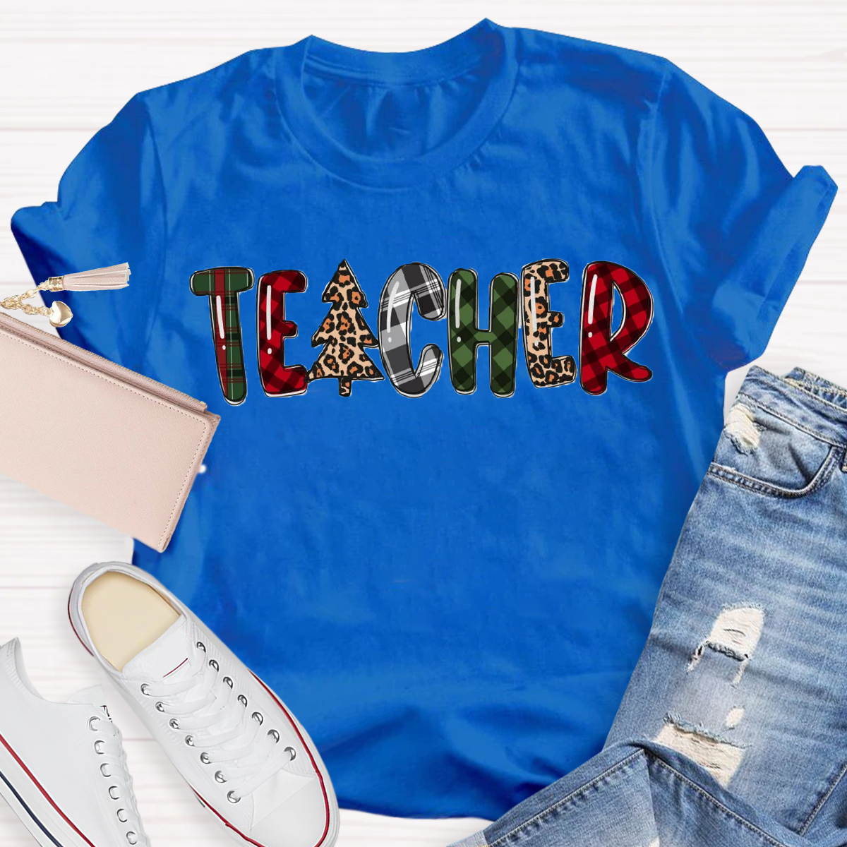 Christmas Tree Teacher T-Shirt