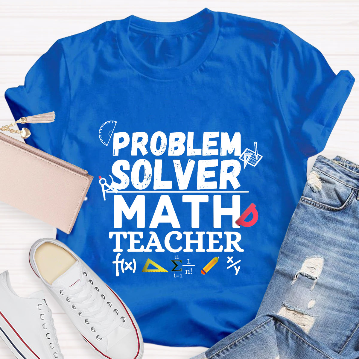 Problem Solver Math Teacher T-Shirt