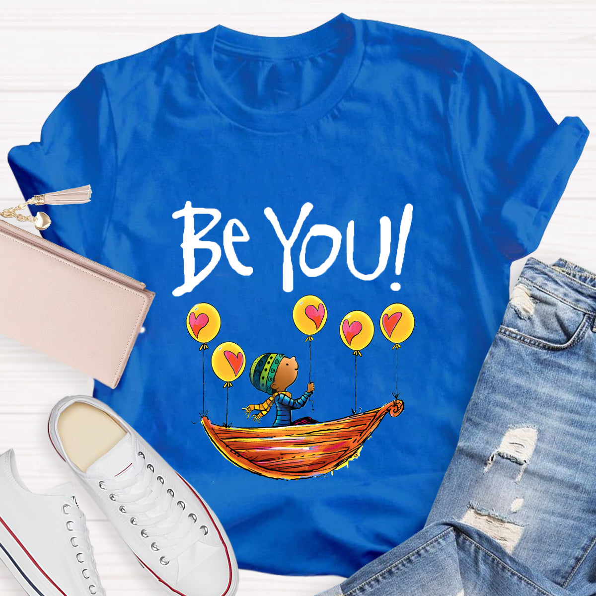 Be You Children's Books Teacher T-Shirt