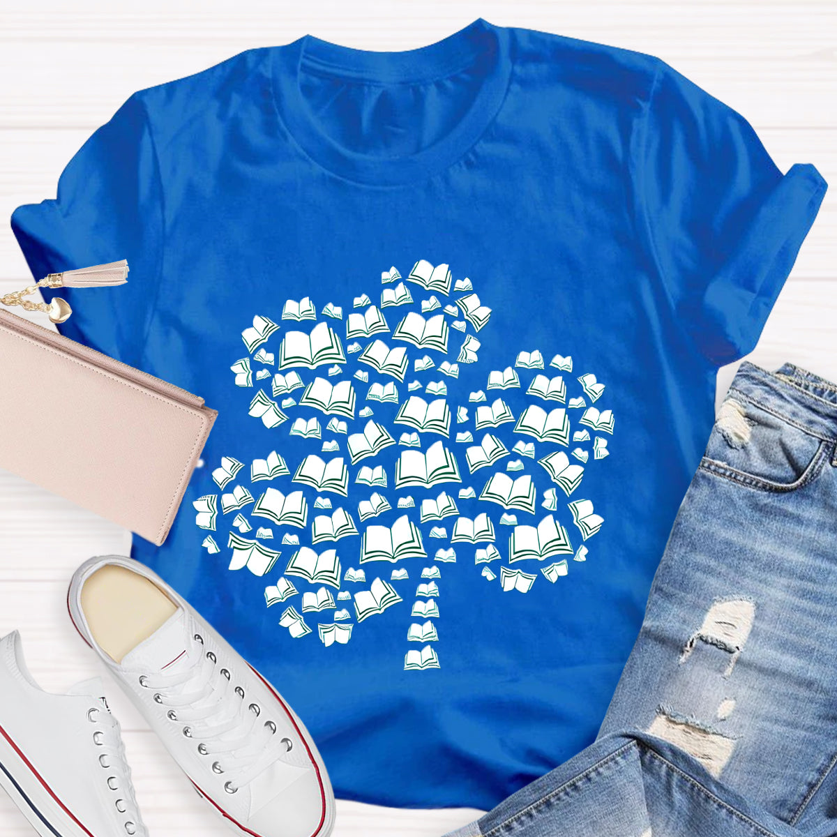 Shamrock Books Teacher T-Shirt