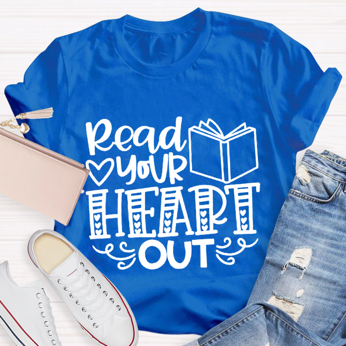 Read Your Heart Out Teacher T-Shirt