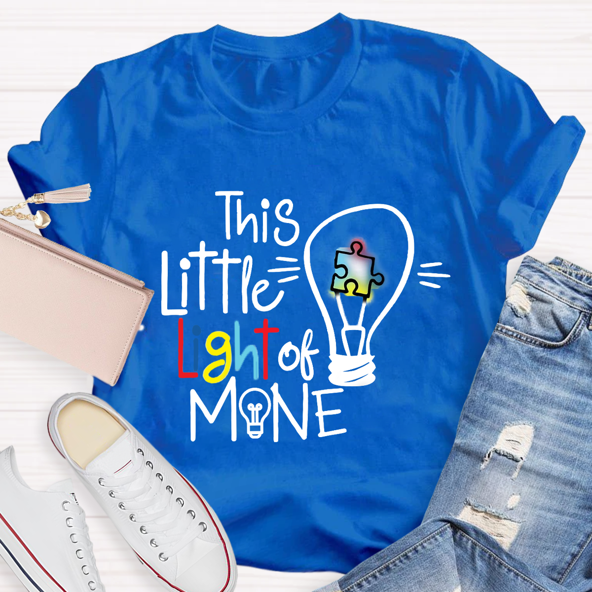 This Little Light Of Mine Autism T-shirt