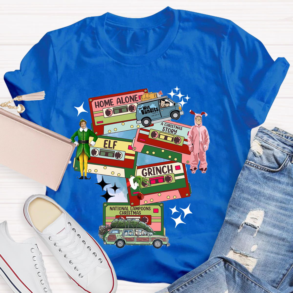 Christmas Movie Teacher T-Shirt