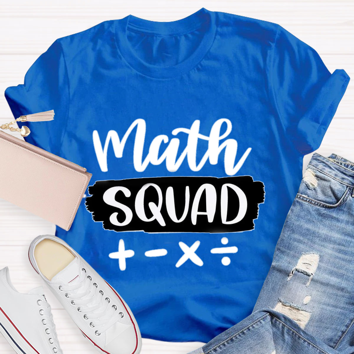 Math Squad Math Teacher T-Shirt