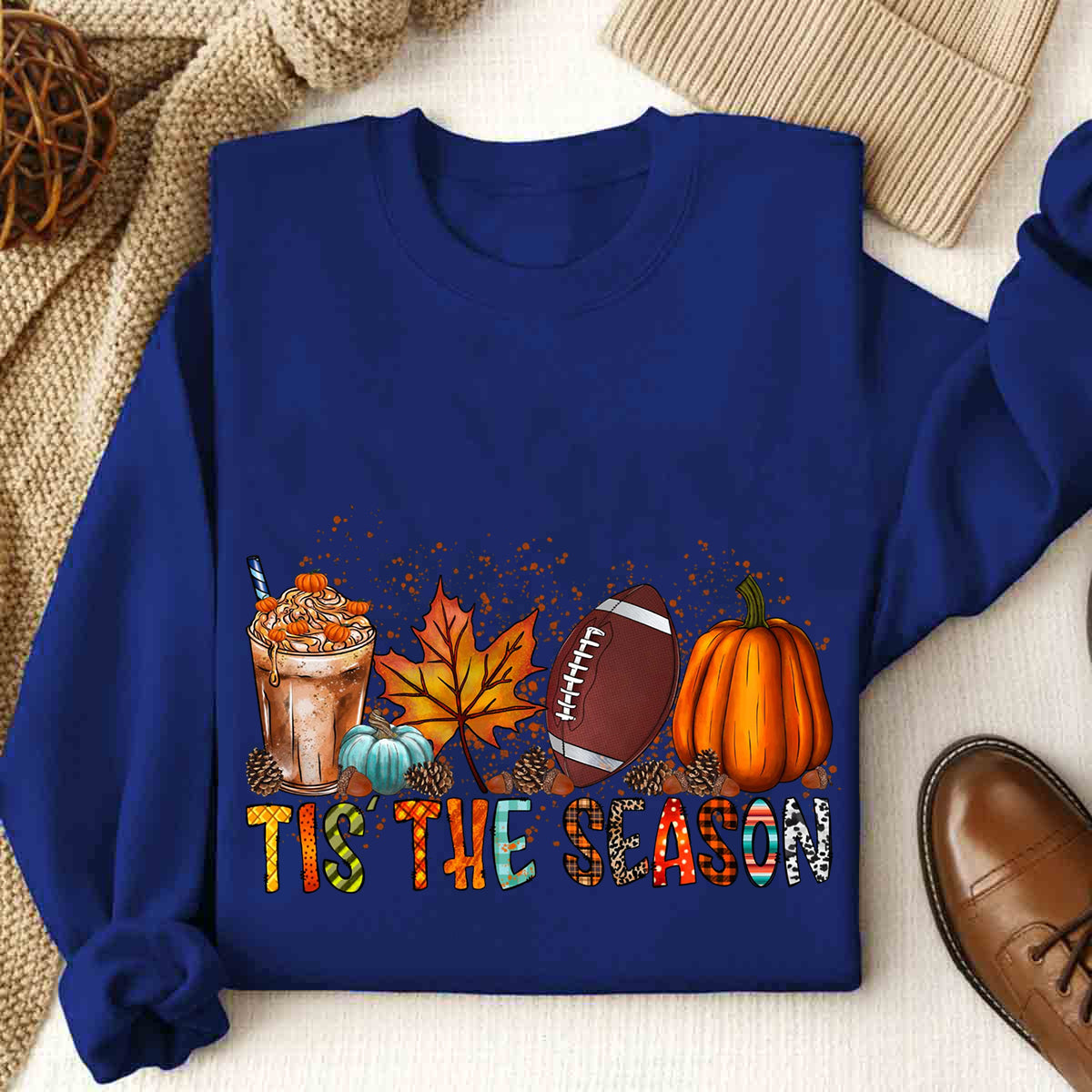 Tis The Season Fall Vibes Sweatshirt