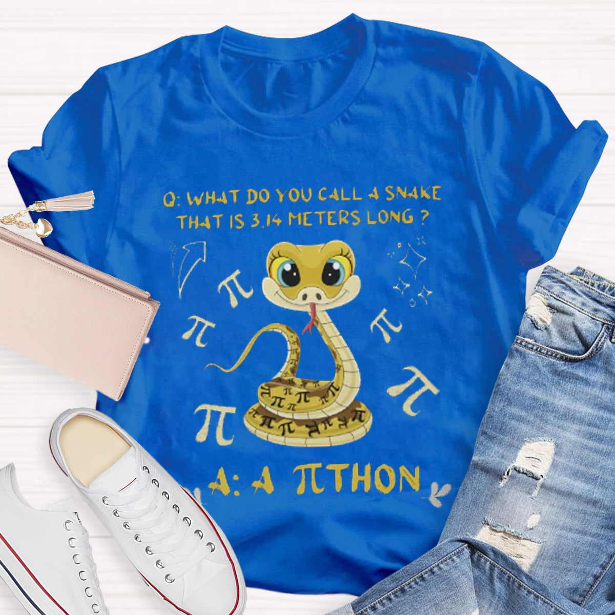 That is 3.14 Meter Long Happy Pi Day Teacher T-Shirt