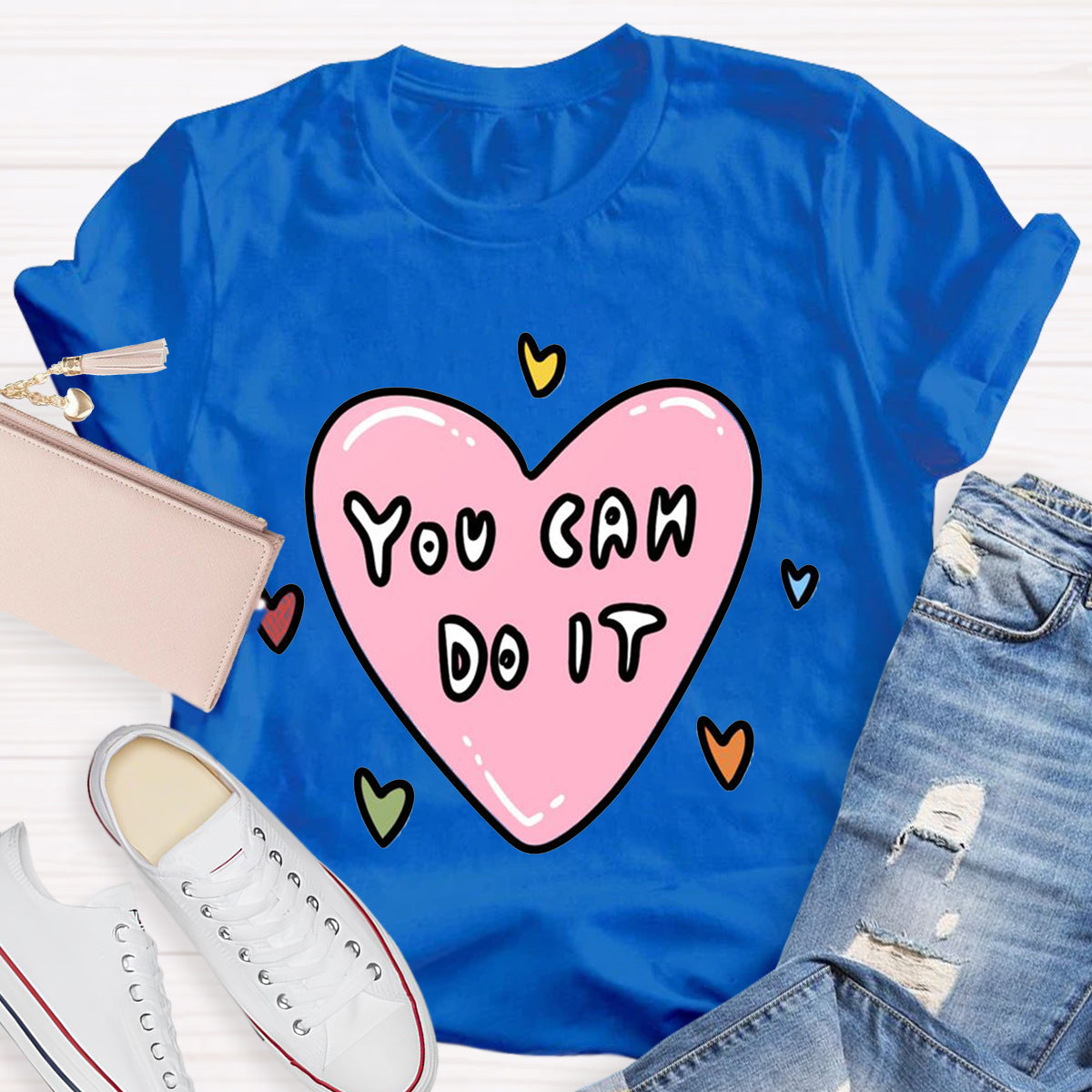 You Can Do It Motivational Language T-Shirt