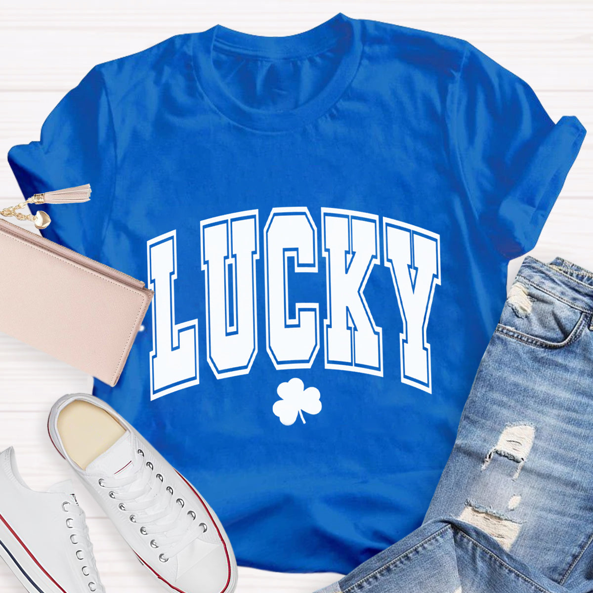 St Patrick's Day Lucky Shamrock T-Shirt