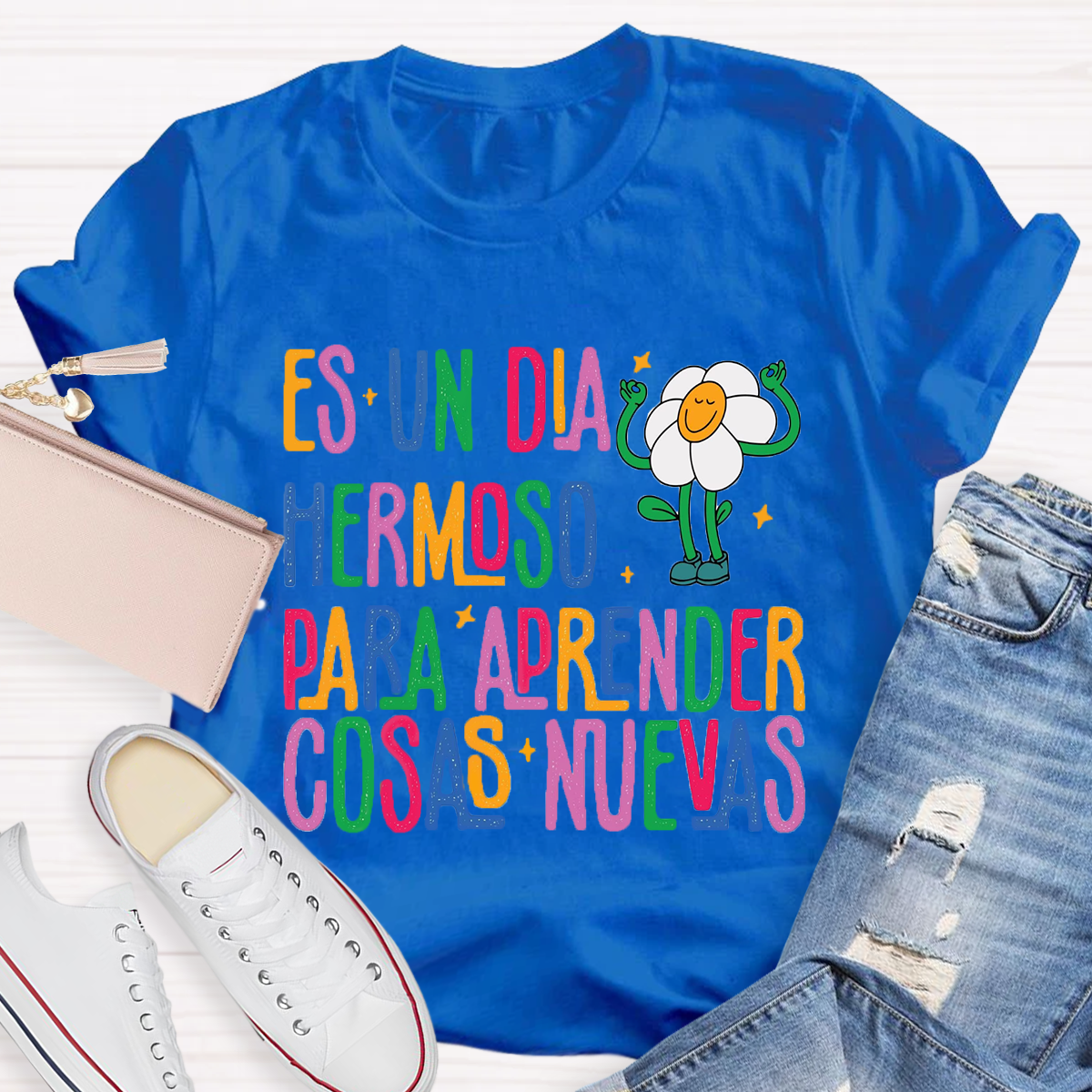 Cosas Nuevas Bilingual Teacher T-Shirt