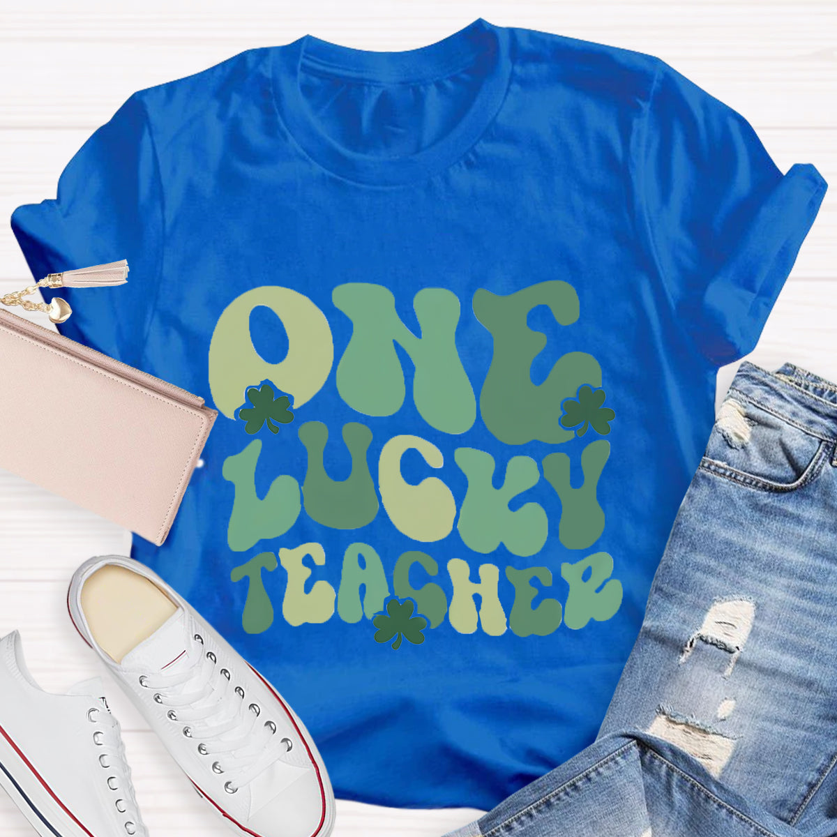 One Lucky Teacher T-Shirt