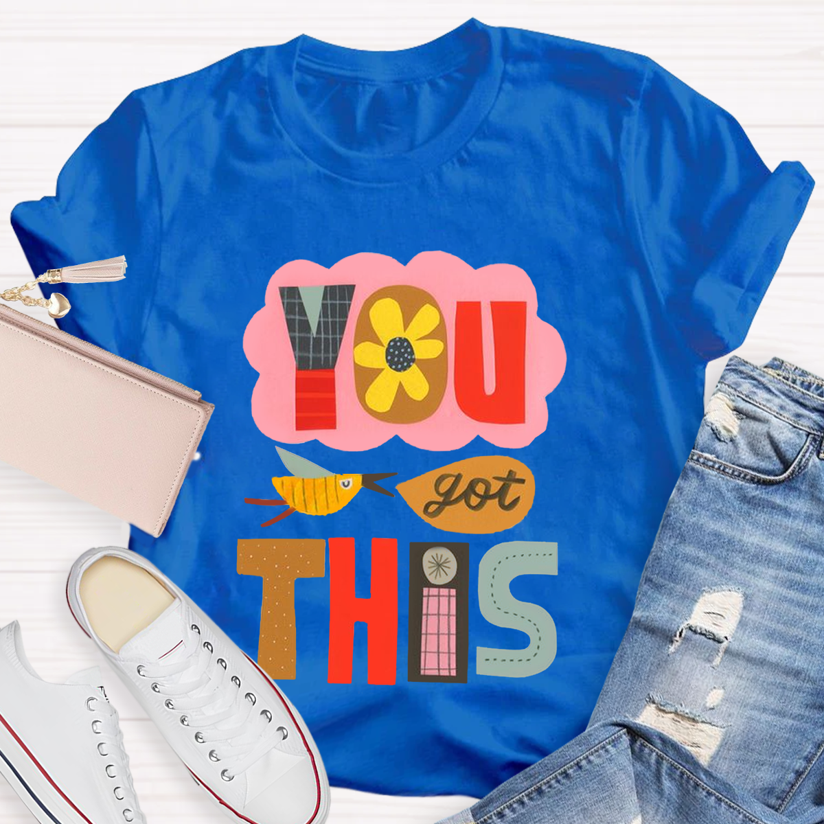 You Got This Geometric Design Test Day T-Shirt