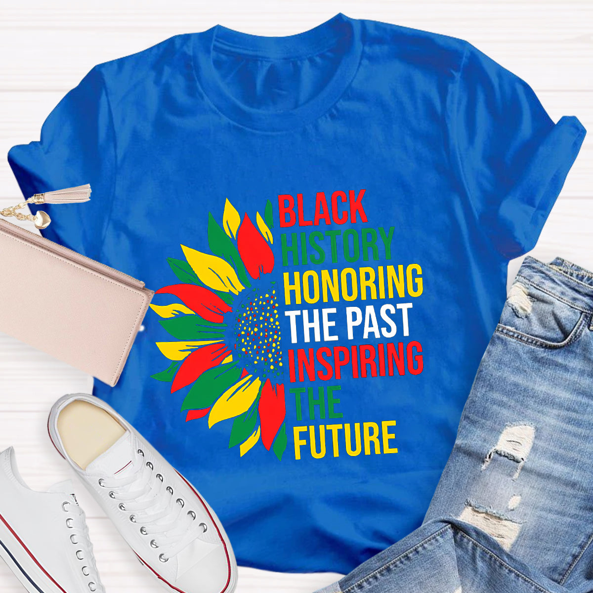 Black History Honoring The Past Inspiring The Future T-Shirt