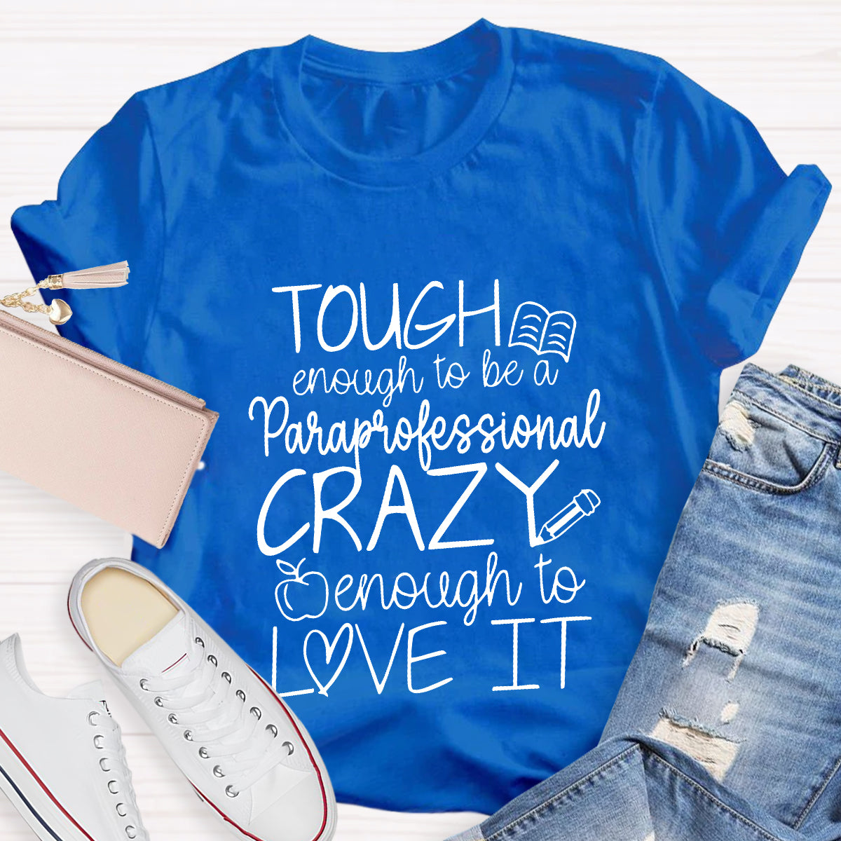 Personalized Position Tough Enough To Be A Teacher T-Shirt