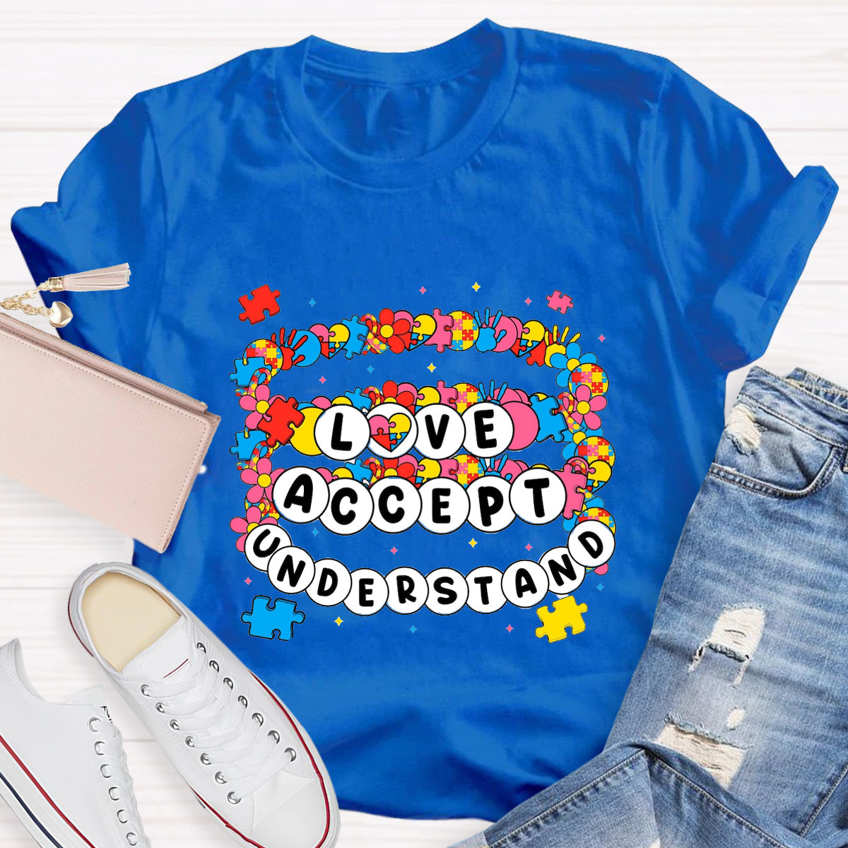 Love Accept Understand Bracelet T-Shirt