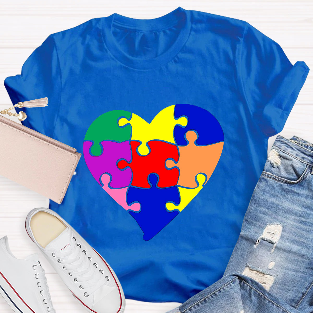 Puzzle Heart Special Education T-Shirt