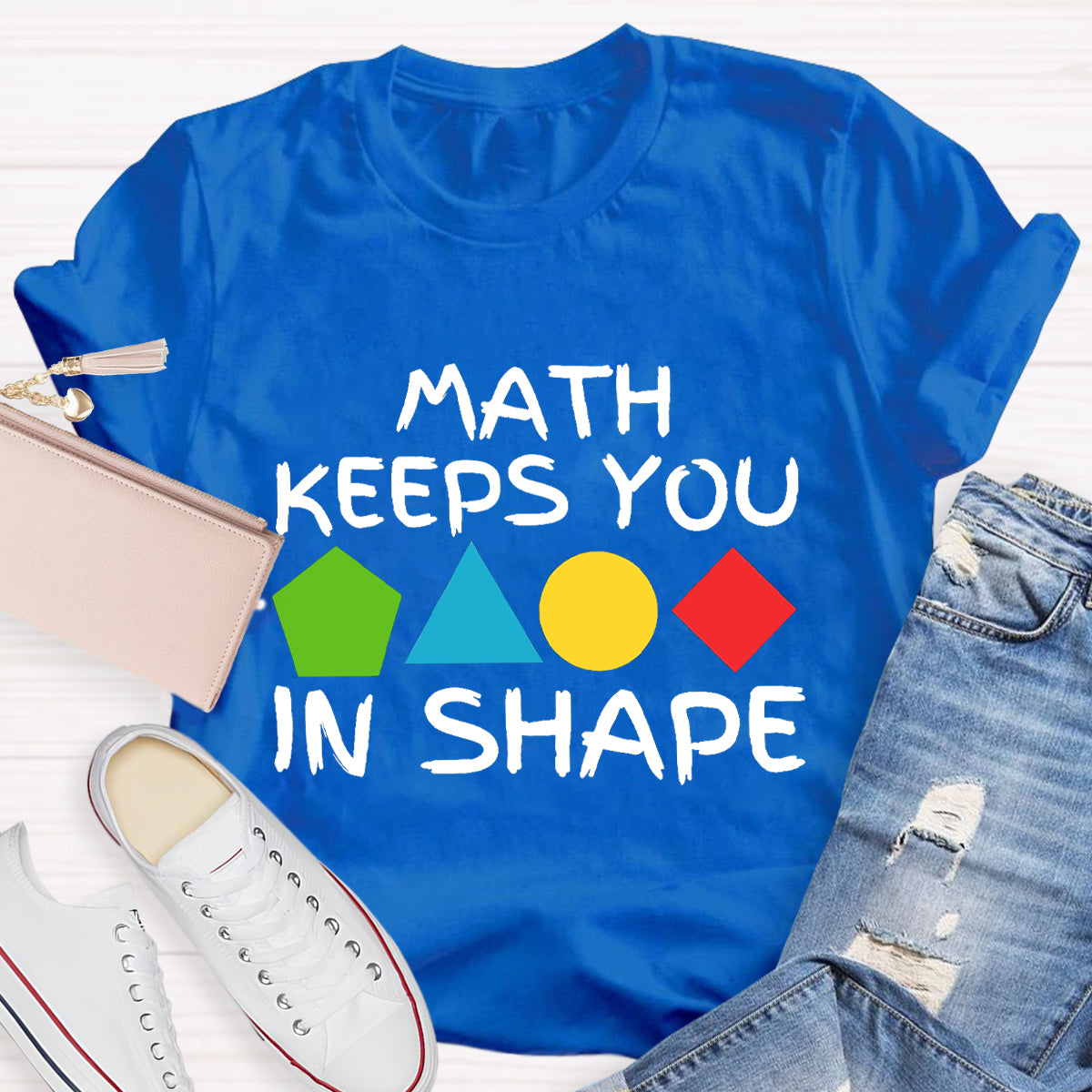 Math Keeps You In Shape T-Shirt