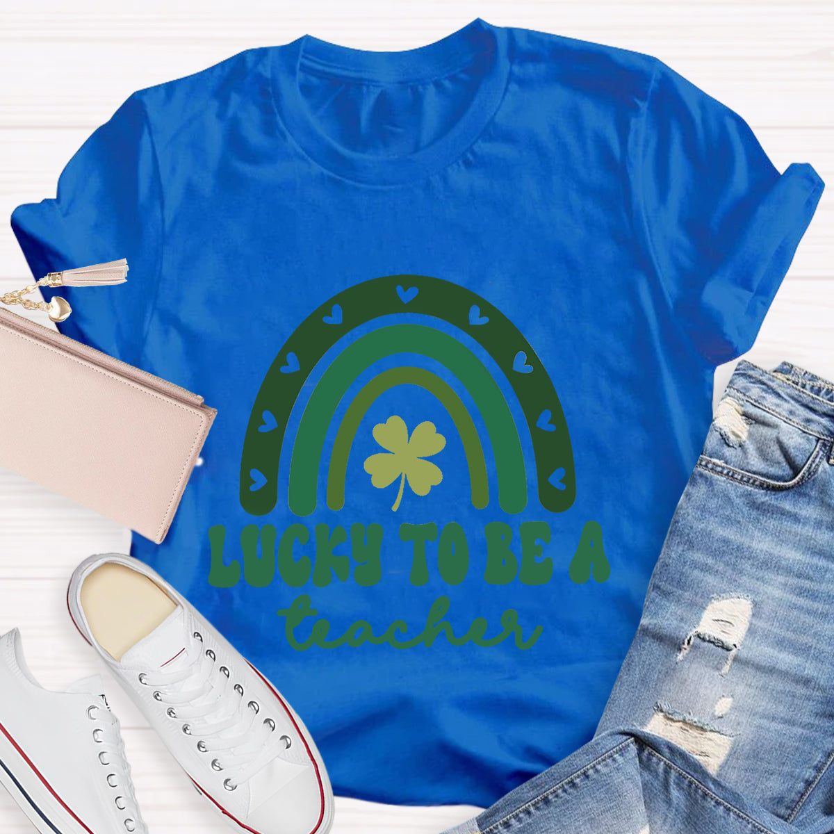 Lucky To Be A Teacher T-Shirt